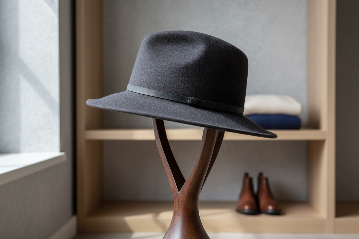 Remove salt rings from felt hats: no soak, no heat