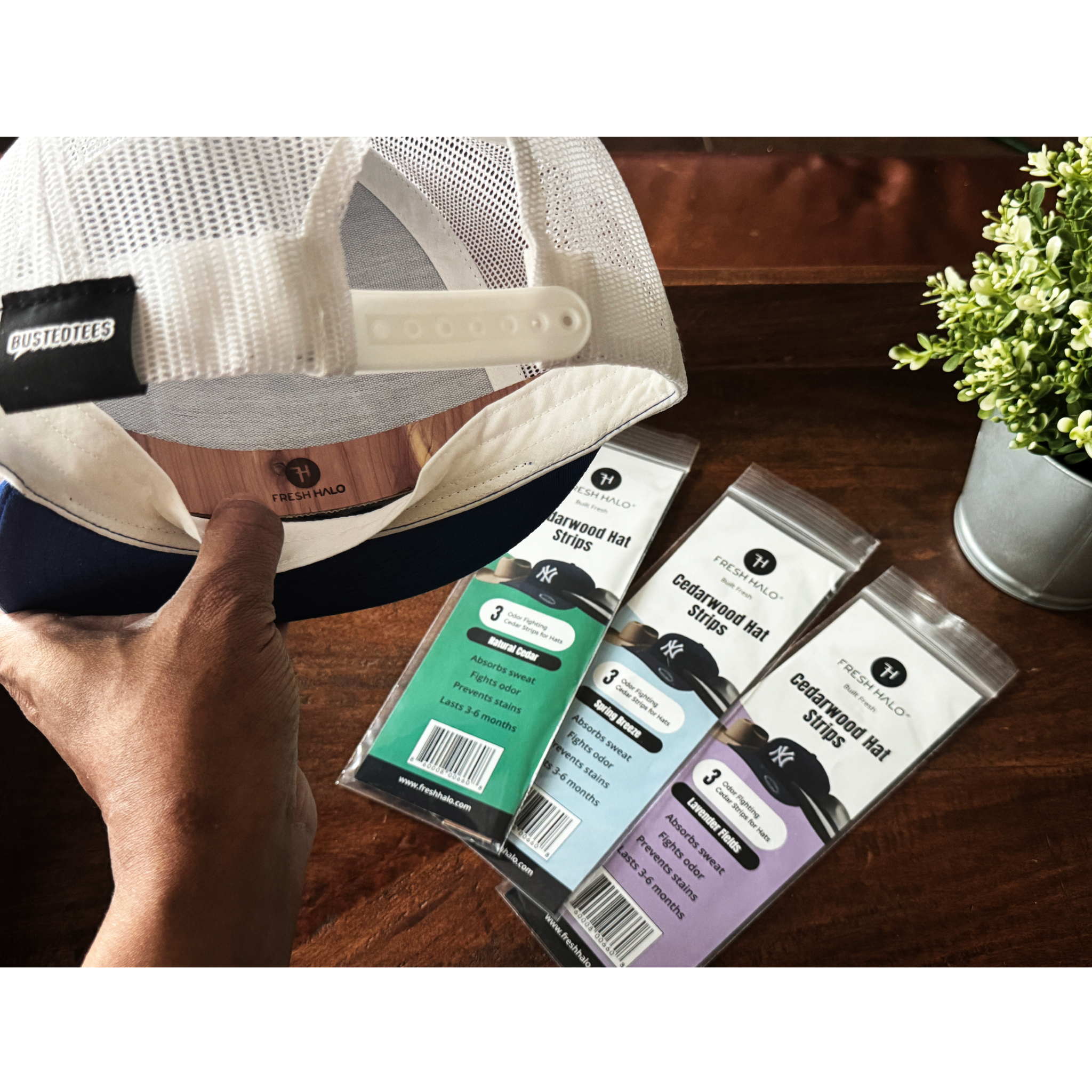 Fresh Halo Hat Strips