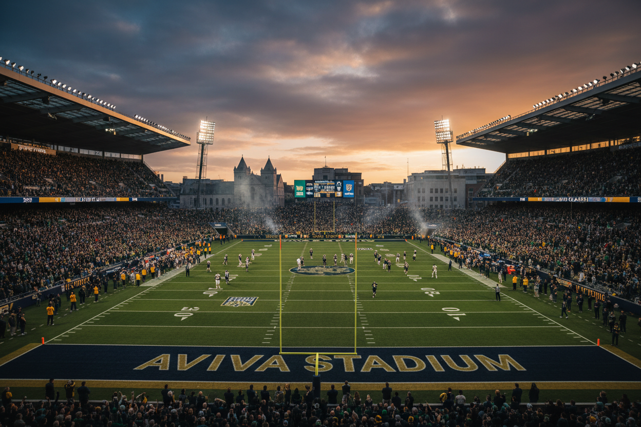 College Football Just Opened Its Season in Ireland. Here's Why That's Not Actually Weird Anymore.