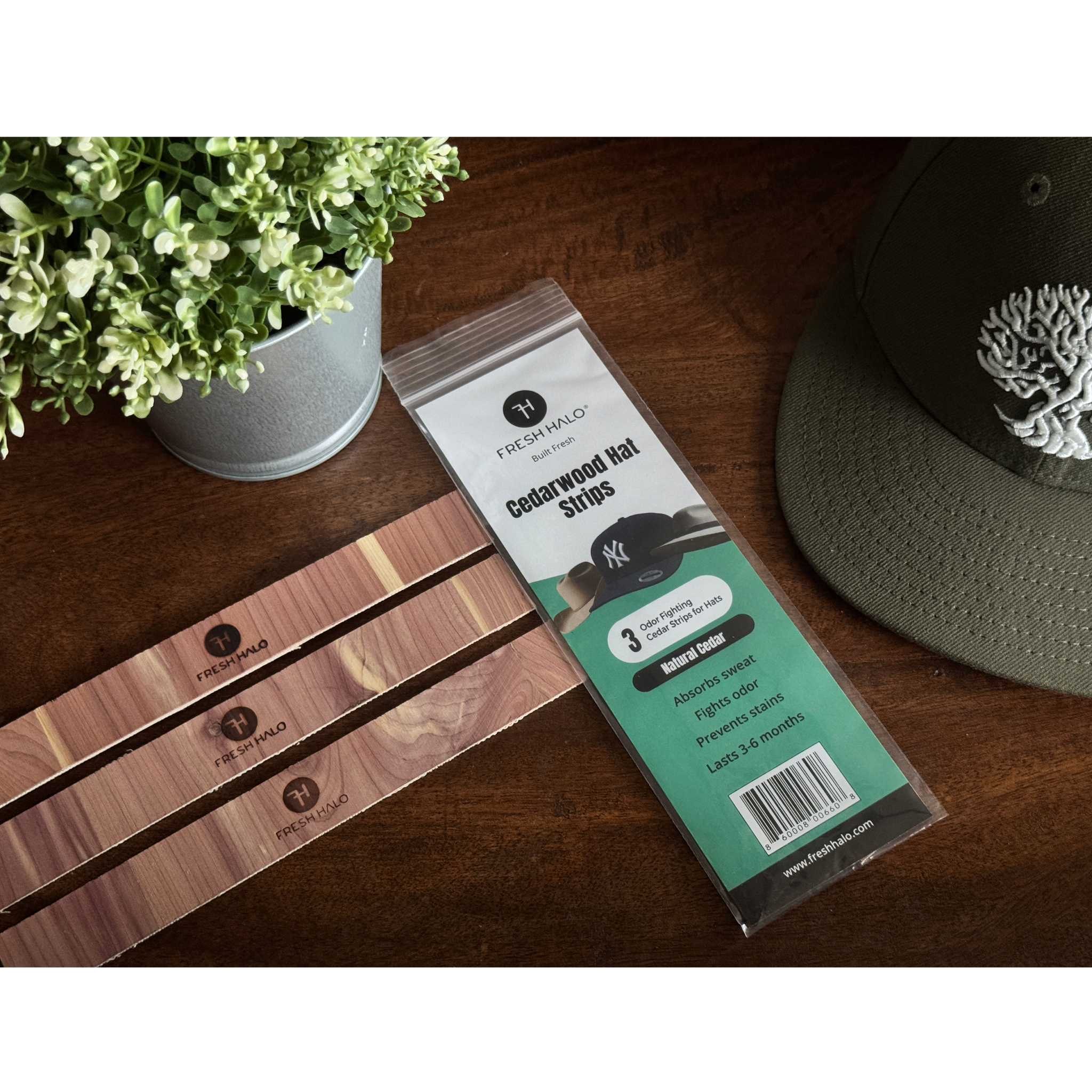 Fresh Halo Hat Strips